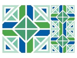Seamless Pattern Colorful Geometric Abstract Shape Free Vector