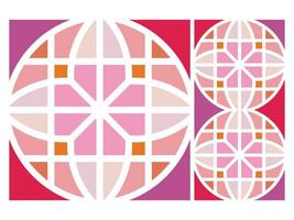 Modern Seamless Pattern Colorful Design Tile Motif Free Vector
