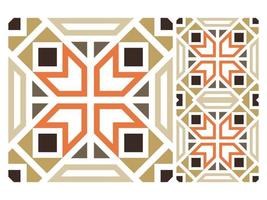 Seamless Pattern Colorful Geometric Abstract Shape Free Vector