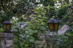 lanterns at a villa photo