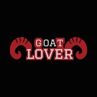 Goat T Shirt Design vector