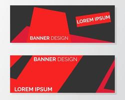 Illustration vector design of banner template for business