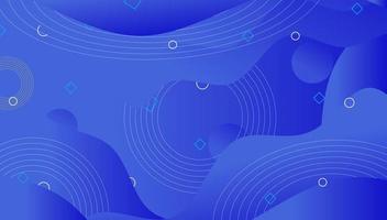 background blue wave geometric vector