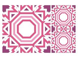 Seamless Pattern Colorful Geometric Abstract Shape Free Vector