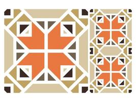 Seamless Pattern Colorful Geometric Abstract Shape Free Vector