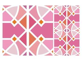 Modern Seamless Pattern Colorful Design Tile Motif Free Vector