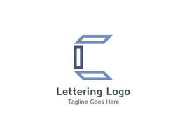 Letter C Abstract Logo Design Branding Icon Vector Illustration Template Pro Free