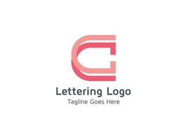 Letter C Abstract Logo Design Branding Icon Vector Illustration Template Pro Free