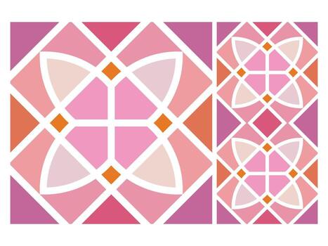 Modern Seamless Pattern Colorful Design Tile Motif Free Vector