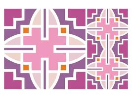 Modern Seamless Pattern Colorful Design Tile Motif Free Vector