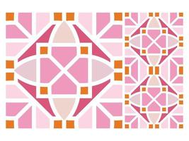 Modern Seamless Pattern Colorful Design Tile Motif Free Vector