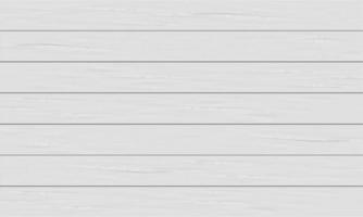 Realistic white wood plank blank space background texture vector