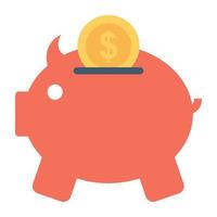 Piggy Bank Concepts vector