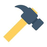 Trendy Hammer Concepts vector