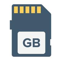 Memory Card Concepts vector