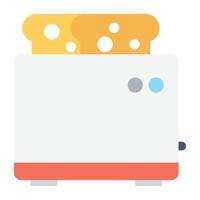 Trendy Toaster Concepts vector