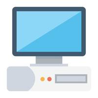 Trendy Computer Concepts vector