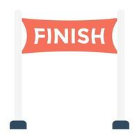 Finish Point Concepts vector