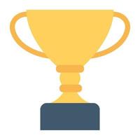 Trendy Trophy Concepts vector