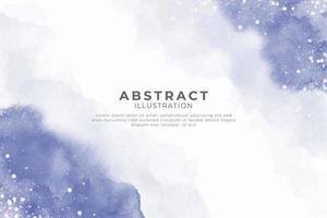 Abstract splashed watercolor textured background vector