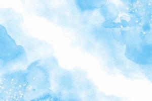 Abstract splashed watercolor textured background vector