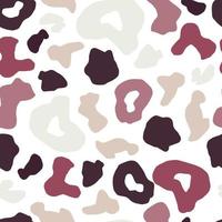 Leopard skin seamless pattern. Cheetah fur wallpaper. vector