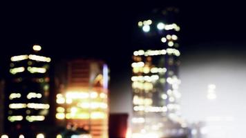 blurred abstract background lights cityscape view photo