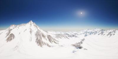 VR 360 camera on the Tops of the Mountains photo