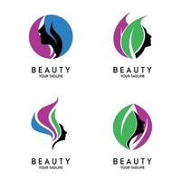 vector de plantilla de logotipo de belleza