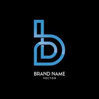 B Letter Logo Template vector