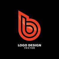 B letter Logo Design Vector