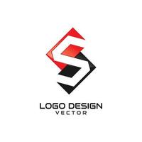 Company Logo Template S Symbol vector