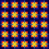 Geometric Colored Pattern vector