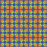 Geometric Colored Pattern vector