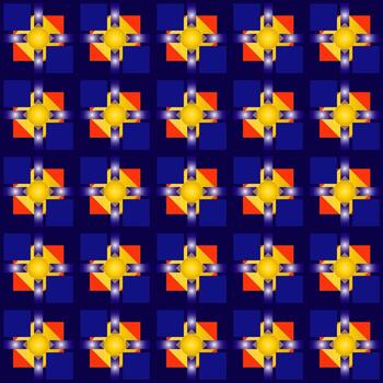 Geometric Colored Pattern vector