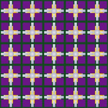 patrón de color geométrico vector