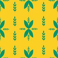 Flowers Colored Pattern vector