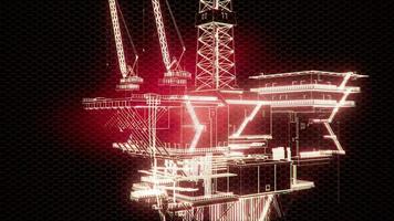 Oil and Gas Platform video