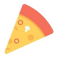 Pizza Slice Concepts vector