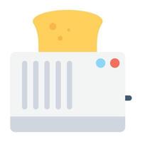 Trendy Toaster Concepts vector