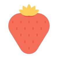 Trendy Strawberry Concepts vector