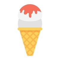 Ice Cone Concepts vector