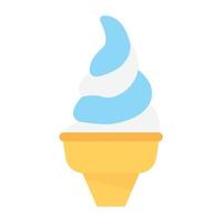 Ice Cone Concepts vector