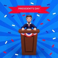 presidents day Illustration photo