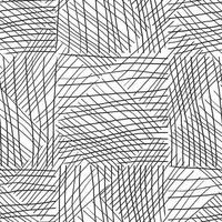 Black and white seamless pattern hand drawn texture. vector