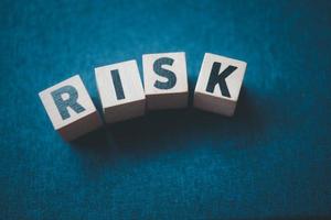 Financial risk assessment and risk management concept photo