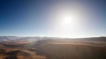 dunas de erg chebbi en el desierto del sahara video