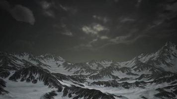 norge berg strängt landskap video