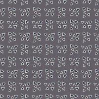 Dark purple background with framed triangles. Abstract geometric pattern. vector