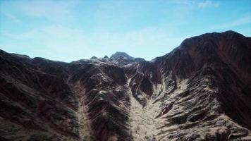 paisagem de montanha em alta altitude video
